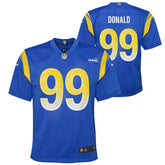Aaron Donald #99 Los Angeles Rams Nike Game NFL Jersey Blue (YOUTH) - Taass sale