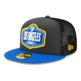 Los Angeles Rams Official 2021 NFL Draft New Era 59FIFTY Fitted Cap - Taass discount