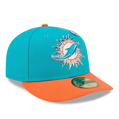 Miami Dolphins 2026 NFL Draft Pre-Curved 59FIFTY Fitted Cap - Taass discount