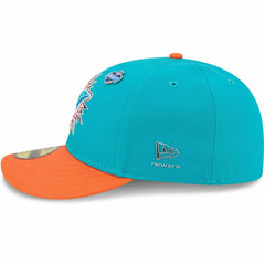 Miami Dolphins 2026 NFL Draft Pre-Curved 59FIFTY Fitted Cap - Taass discount
