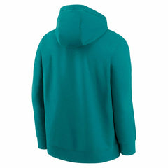 Miami Dolphins Throwback Full Blitz Club NFL Hoodie Aqua - Taass on sale