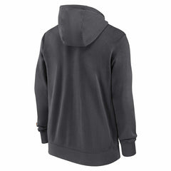 Miami Dolphins Playbook NFL Full-Zip Fleece Hoodie Anthracite - Taass outlet