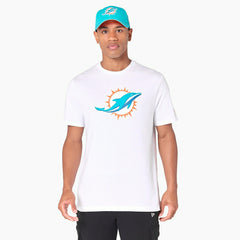 Miami Dolphins Team Logo Football NFL T-Shirt - Taass US