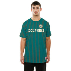 Miami Dolphins Retro Stripe NFL T-Shirt Aqua - Taass outlet