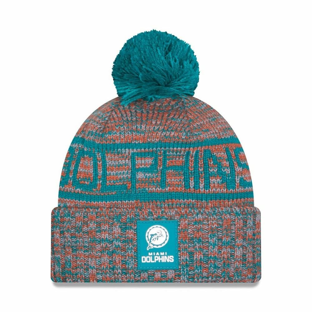 Miami Dolphins Throwback 2025 NFL Sideline Sport Knit Hat - Taass for sale