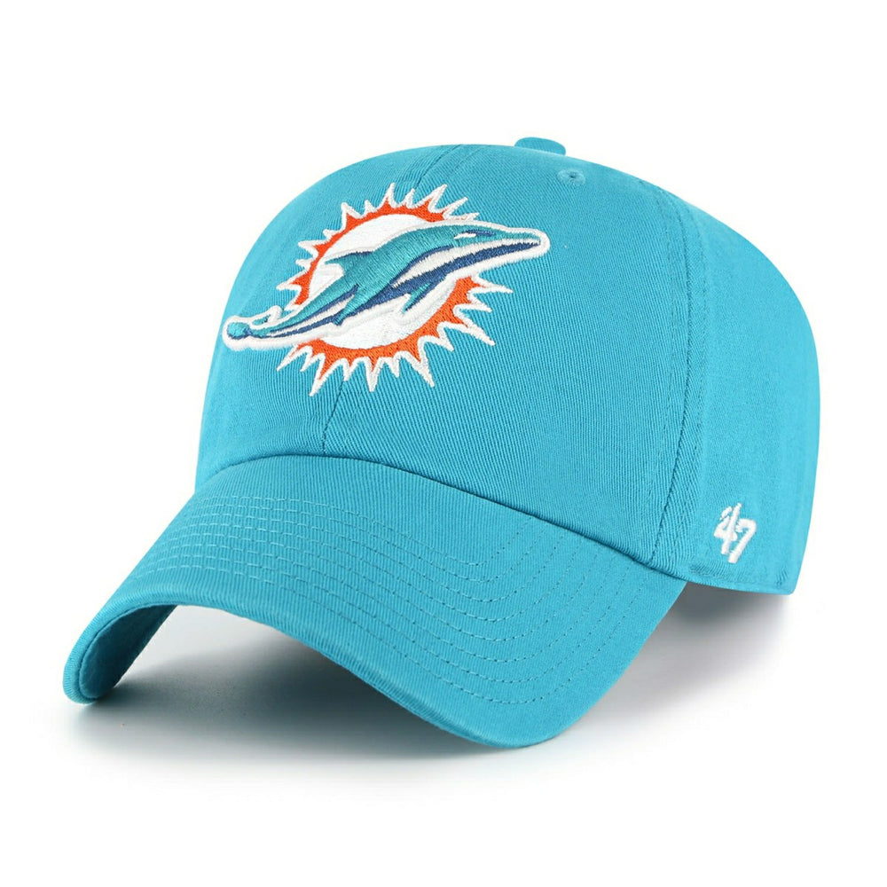 Miami Dolphins '47 Clean Up Adjustable NHL Cap Aqua - Taass US