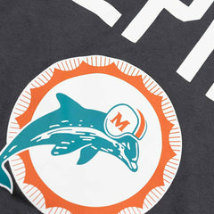 Miami Dolphins 2025 NFL Sideline Throwback Dri-Fit Performance T-Shirt Anthracite - Taass on sale