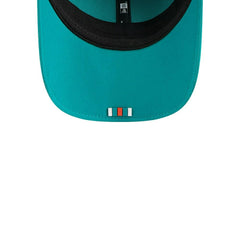 Miami Dolphins Historic 2025 NFL On-Field Sideline 9FORTY M-Crown Snapback Cap - Taass sale
