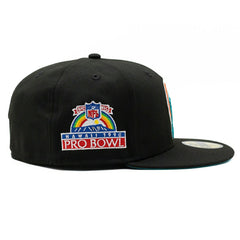 Miami Dolphins 1990 Pro Bowl New Era 59FIFTY Fitted NFL Cap - Taass US