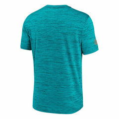 Miami Dolphins 2025 NFL Sideline Nike Velocity Performance T-Shirt Aqua - Taass US