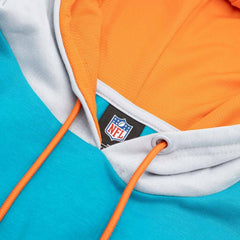 Miami Dolphins Foundation NFL Hoodie Aqua - Taass on sale