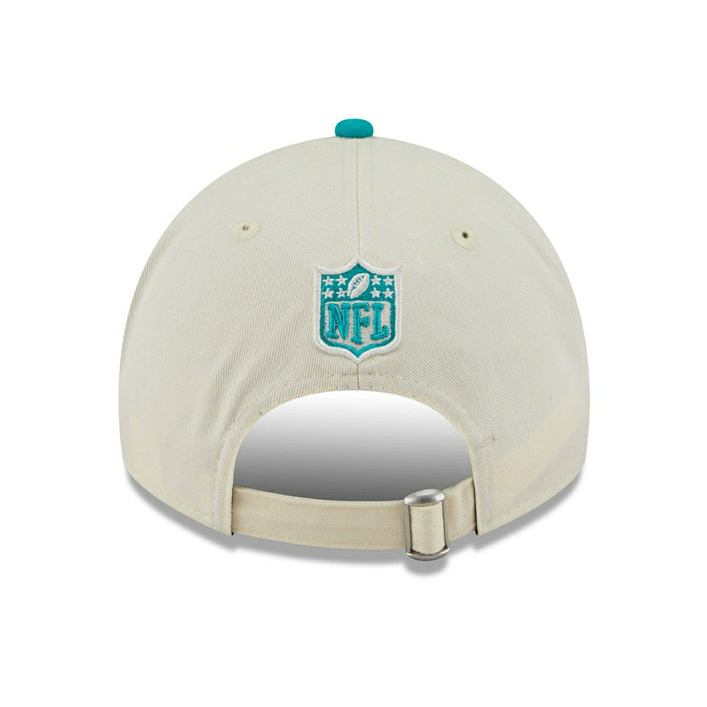 Miami Dolphins 2025 NFL Draft 9TWENTY A-Frame Adjustable Cap Cream - Taass for sale