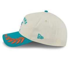 Miami Dolphins 2025 NFL Draft 9TWENTY A-Frame Adjustable Cap Cream - Taass for sale