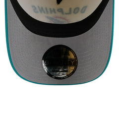Miami Dolphins 2025 NFL Draft 9TWENTY A-Frame Adjustable Cap Cream - Taass for sale