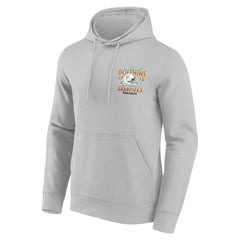 Miami Dolphins 1972 AFC Champions NFL Hoodie Gray - Taass Online