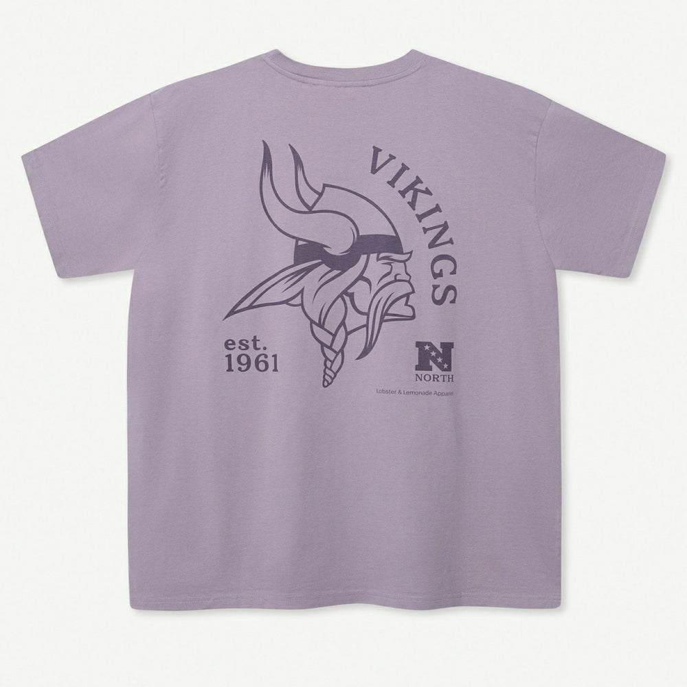 Minnesota Vikings L&L '89 Classics NFL T-Shirt Purple - Taass on sale