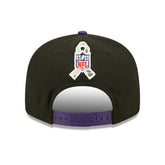 Minnesota Vikings 2022 NFL On-Field Salute to Service New Era 9FIFTY Snapback Cap - Taass Online