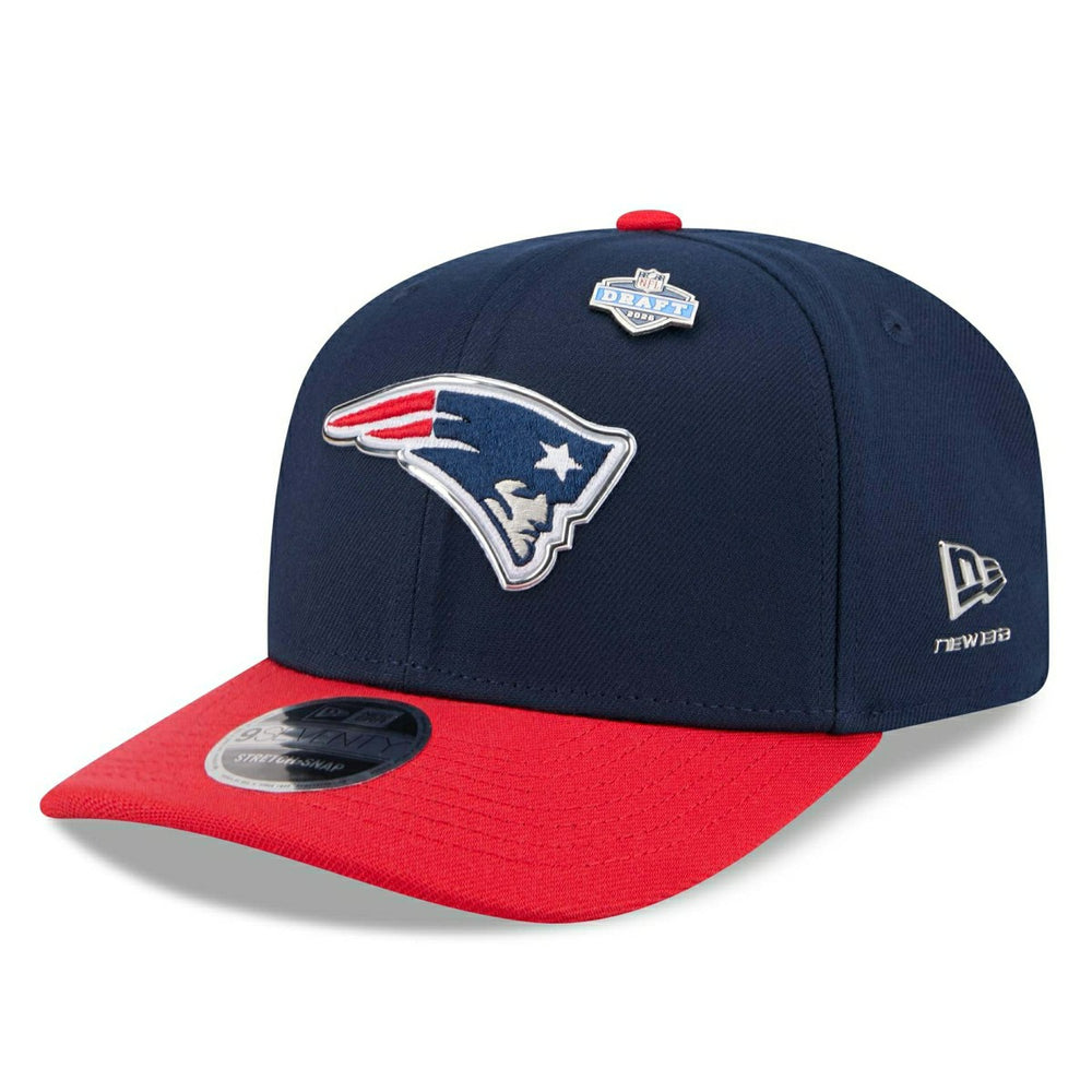 New England Patriots 2026 NFL Draft 9SEVENTY Stretch-Snap Cap - Taass US