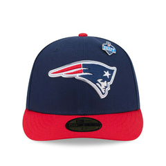 New England Patriots 2026 NFL Draft Pre-Curved 59FIFTY Fitted Cap - Taass on sale
