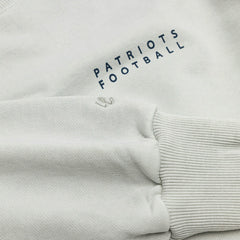 New England Patriots L&L '96 Classics NFL Crewneck Sweater Gray - Taass Online