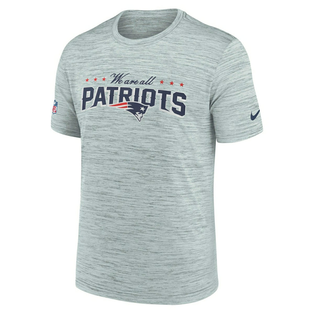 New England Patriots 2025 Rivalries Velocity Dri-FIT NFL T-Shirt Gray - Taass sale
