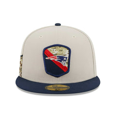 New England Patriots 2023 NFL Salute to Service New Era 59FIFTY Fitted Cap - Taass Online