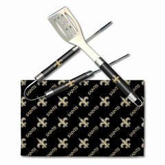 New Orleans Saints NFL Barbecue Set (3-Piece) - Taass on sale