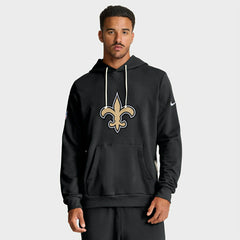New Orleans Saints 2025 NFL Sideline Nike Standard Issue Hoodie Black - Taass discount