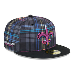 New Orleans Saints 2024 NFL Crucial Catch New Era 59FIFTY Fitted Cap - Taass for sale