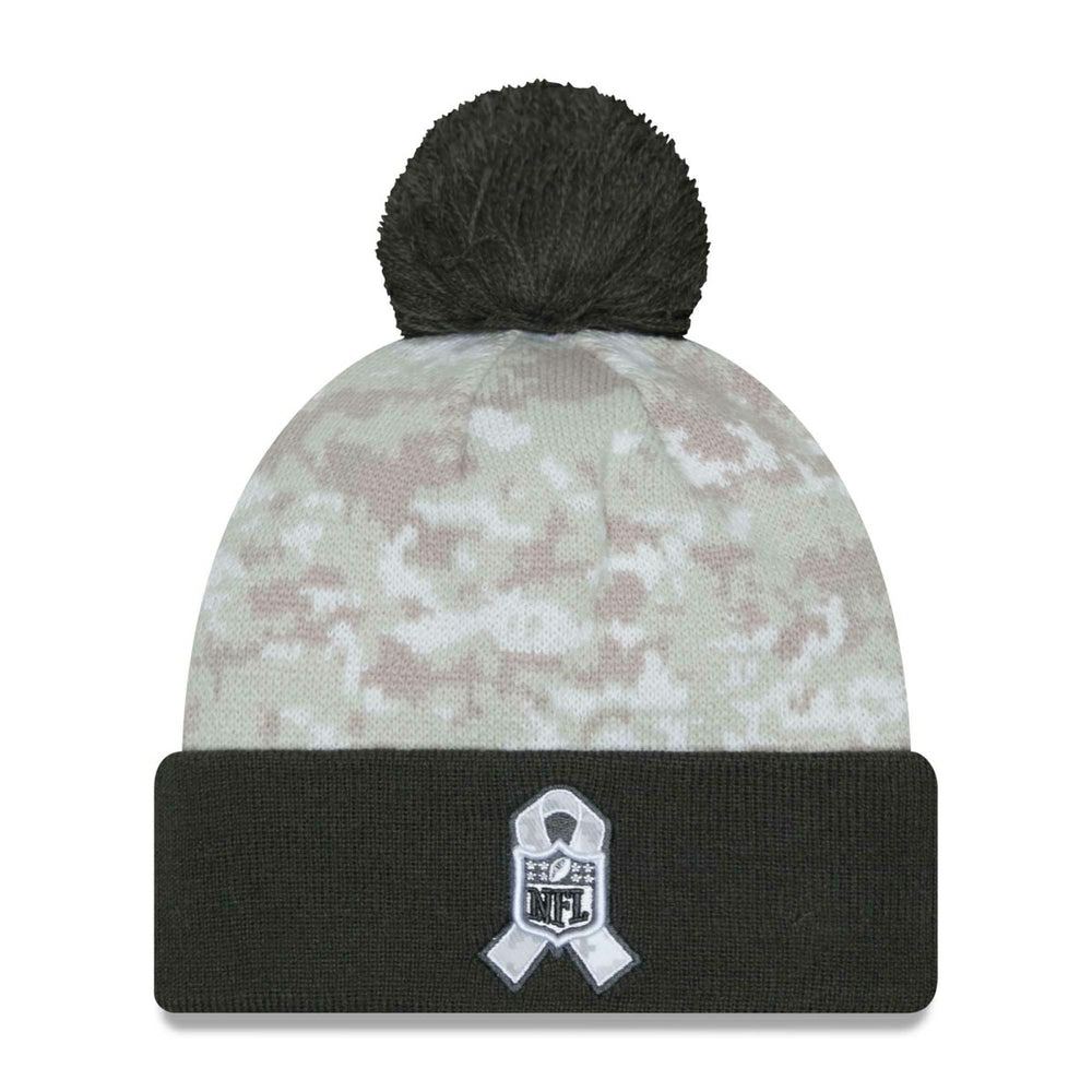 New Orleans Saints 2024 NFL Salute to Service New Era Sport Pom Knit - Taass Online