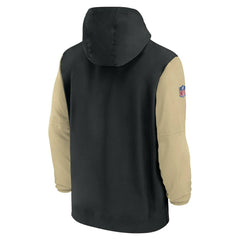 New Orleans Saints 2024 NFL Sideline Pre-Game Nike Lightweight Player Jacket Black - Taass outlet