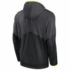New Orleans Saints Nike VOLT Half-Zip NFL Jacket Black - Taass US