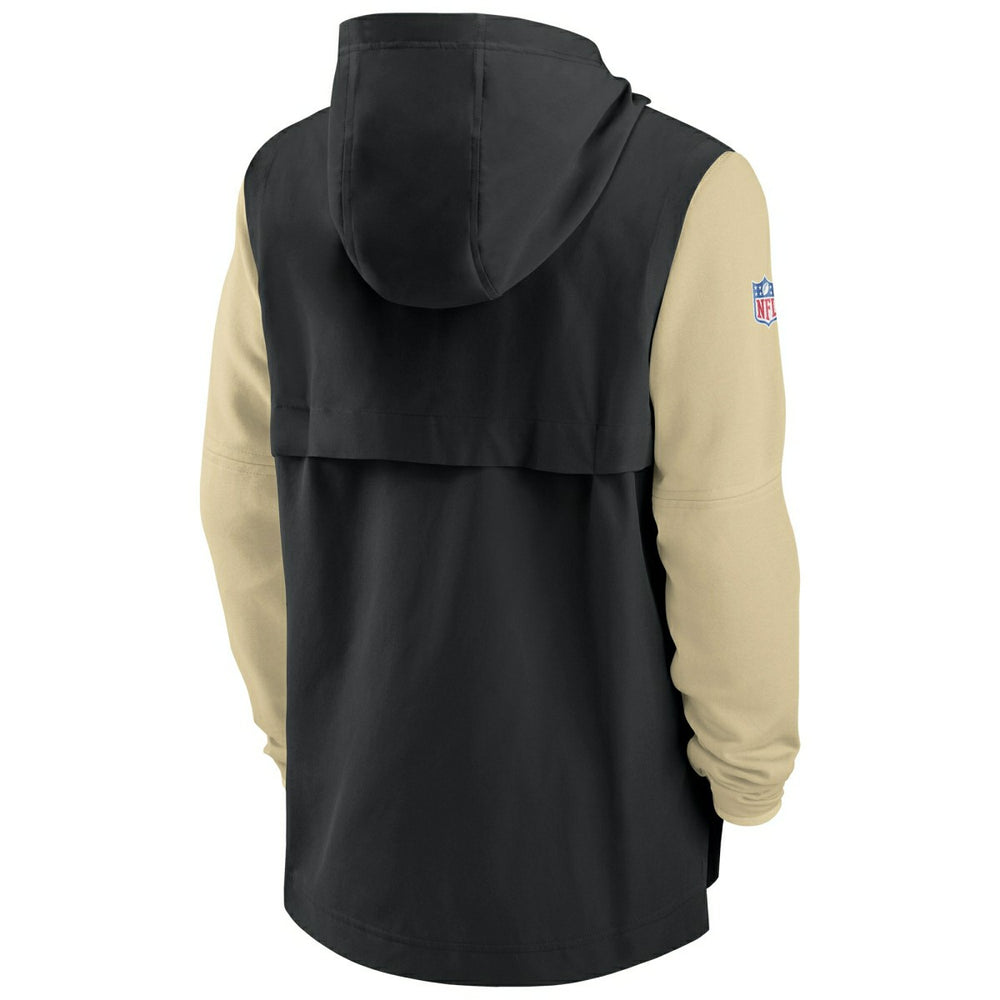 New Orleans Saints On-Field 2022 NFL Sideline Nike Lightweight Player Jacket - Taass Online