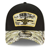 New Orleans Saints 2021 NFL On-Field Salute to Service New Era 39THIRTY Flex Fit Cap - Taass outlet