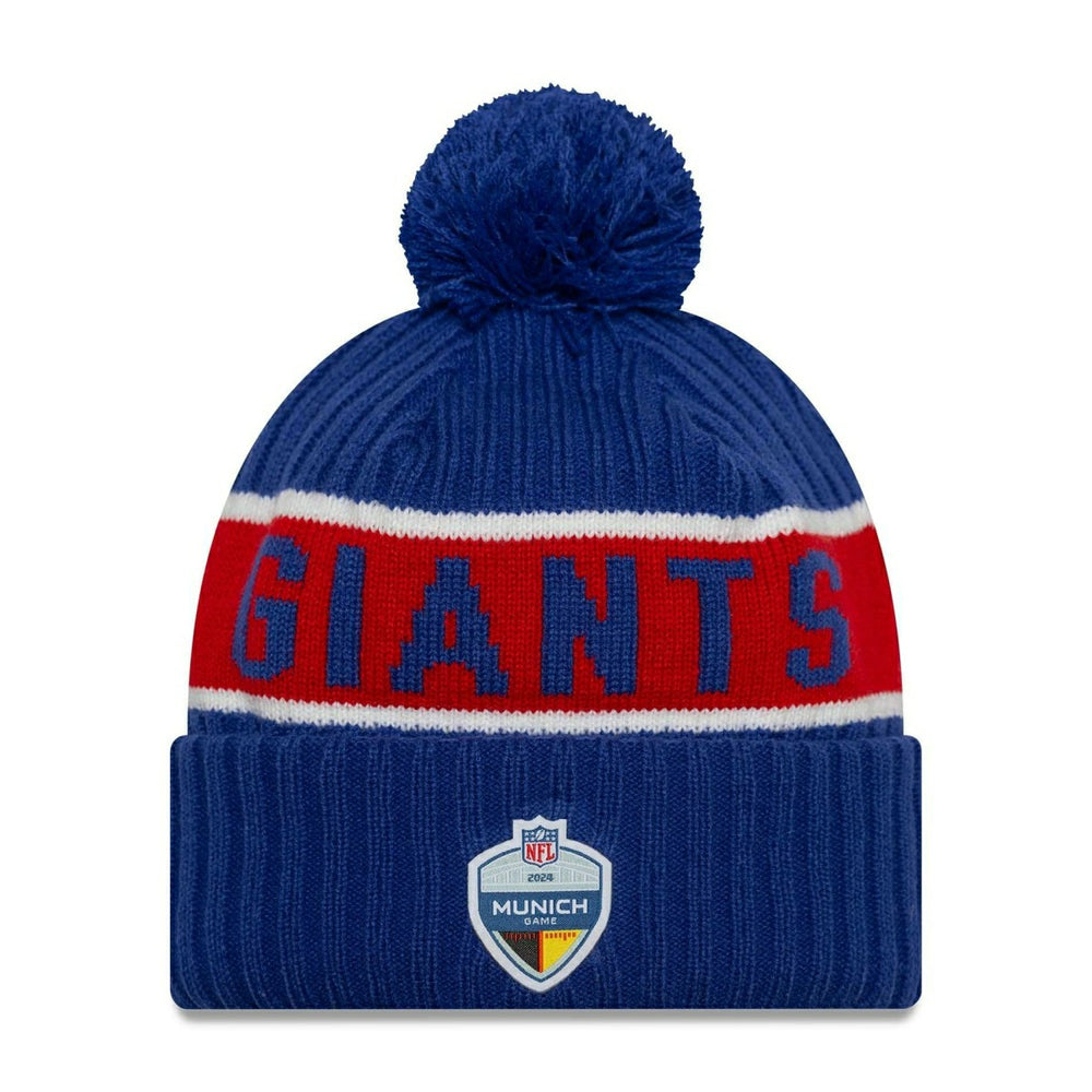 2024 NFL Munich Game New York Giants New Era Sport Knit Hat - Taass Online