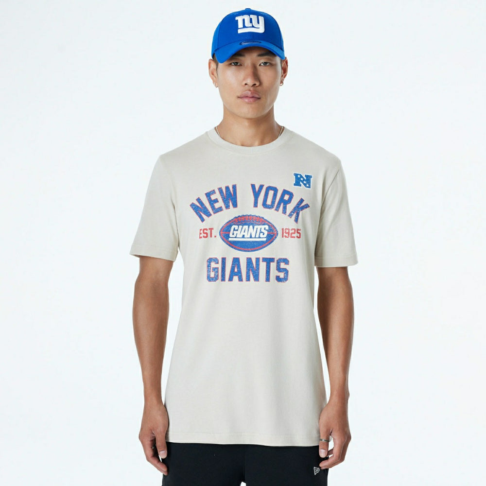 New York Giants Historic 2024 New Era 3rd Down NFL T-Shirt Stone - Taass outlet