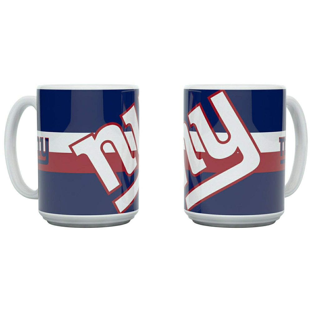 New York Giants Triple Logo Jumbo Mug (450 ml) - Taass US