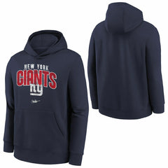 New York Giants Rewind Shout Out Nike Club NFL Hoodie (YOUTH) - Taass Online