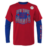 New York Giants Game Day 3-in-1 Combo NFL Shirt (YOUTH) - Taass on sale
