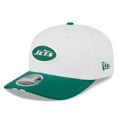 New York Jets 2025 NFL Training Camp New Era 9SEVENTY Stretch-Snap Cap OTC White - Taass outlet