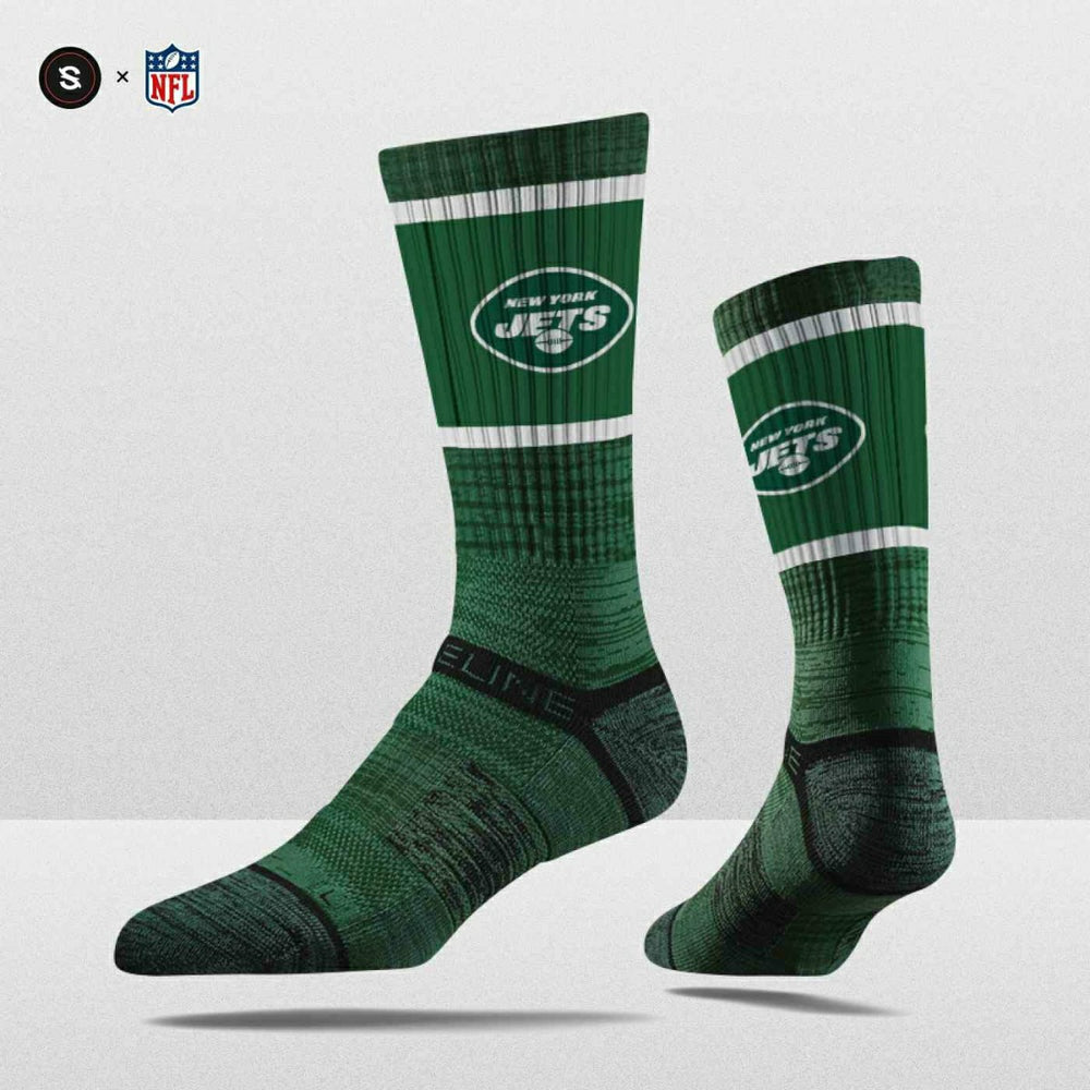 New York Jets Strideline Premium NFL Crew Socks - Taass Online