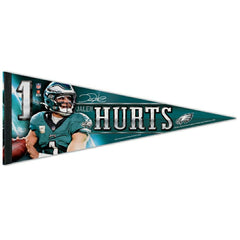 Jalen Hurts Philadelphia Eagles Premium NFL Pennant - Taass US