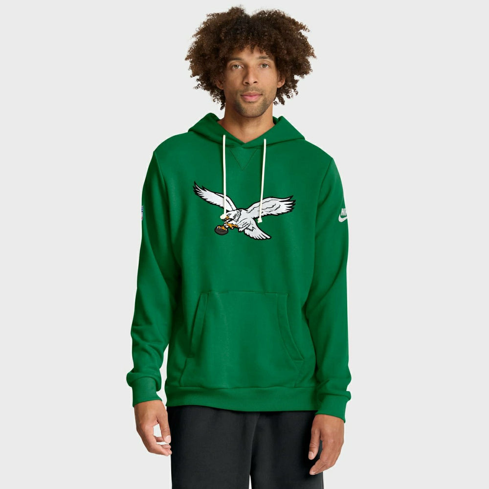 Philadelphia Eagles 2025 NFL Sideline Nike Vintage Alternate Hoodie Green - Taass discount