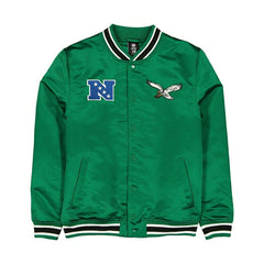 Philadelphia Eagles Sport Classics Satin NFL Jacket Green - Taass for sale