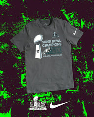 Philadelphia Eagles Super Bowl LIX Champions Locker Room Nike NFL T-Shirt - Taass outlet