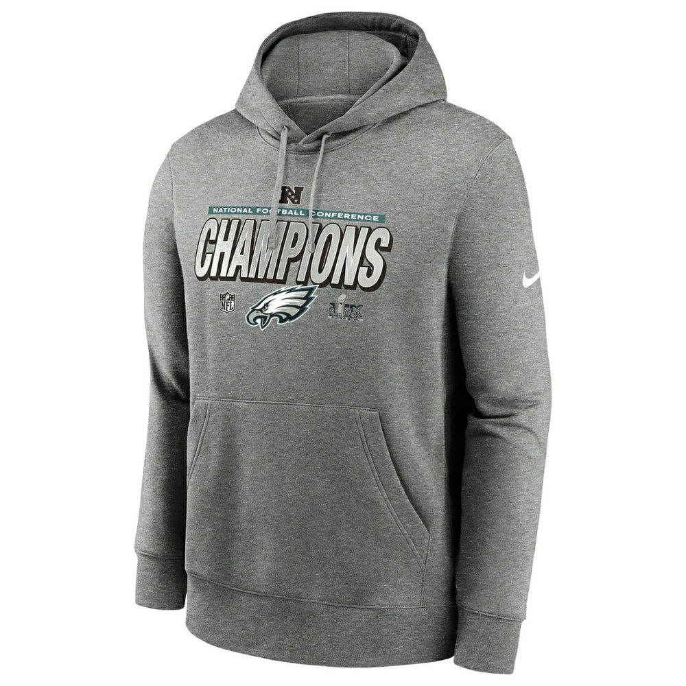 Philadelphia Eagles 2024-25 NFC Champions Locker Room Nike NFL Hoodie - Taass on sale