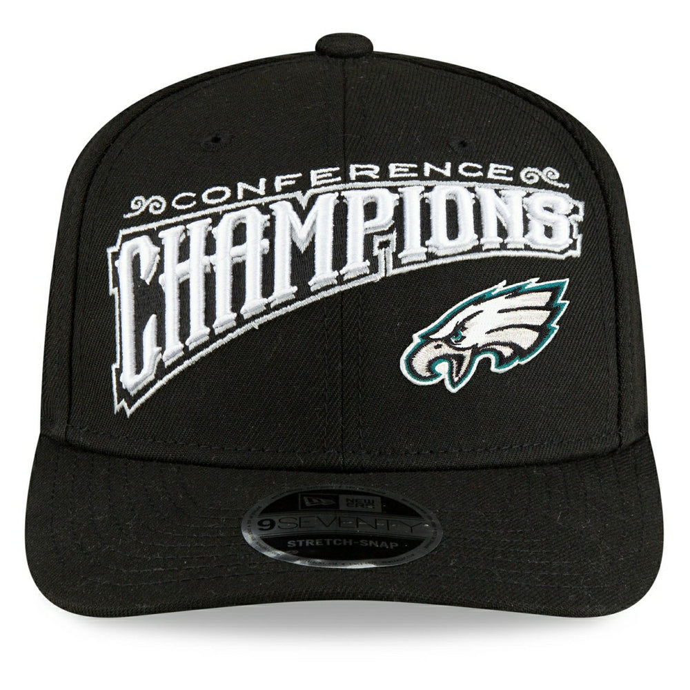 Philadelphia Eagles 2024-25 NFC Champions Locker Room New Era 9SEVENTY Cap - Taass sale