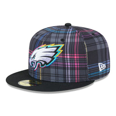 Philadelphia Eagles 2024 NFL Crucial Catch New Era 59FIFTY Fitted Cap - Taass US