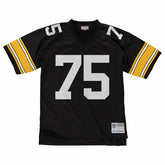 'Mean Joe' Greene #75 Pittsburgh Steelers 1976 Legacy Throwback NFL Jersey Black - Taass discount