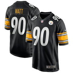 T.J. Watt #90 Pittsburgh Steelers Nike Game NFL Football Jersey Black - Taass outlet